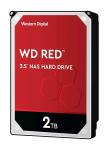 WD Red NAS Hard Drive WD20EFAX - HDD - 2 TB - interno - 3.5" - SATA 6Gb/s - 5400 rpm - buffer: 256 MB